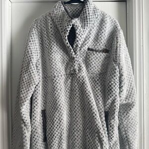 Simply Southern Gray Textured Fleece